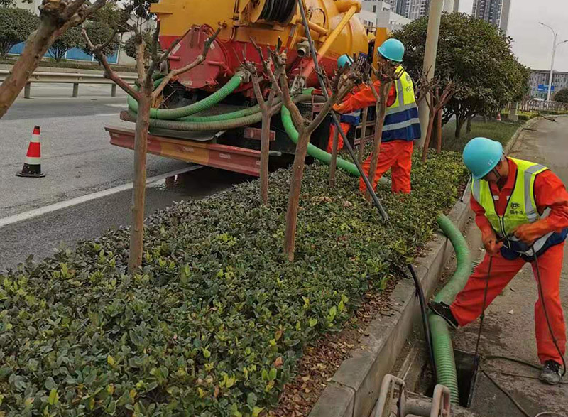 建邺市政管道清淤
